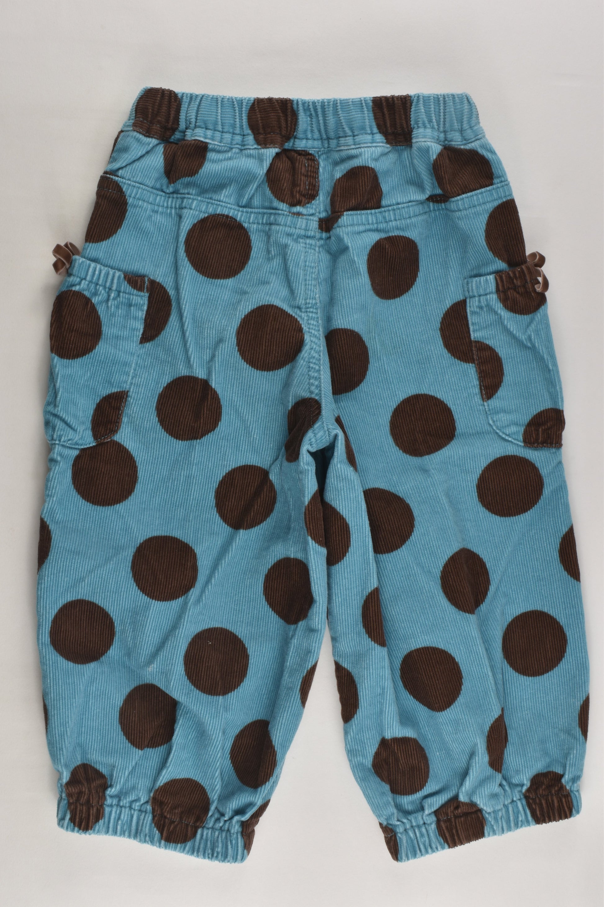 Brand Unknown Size approx 1 Lightweight Cord Polka Dots Pants