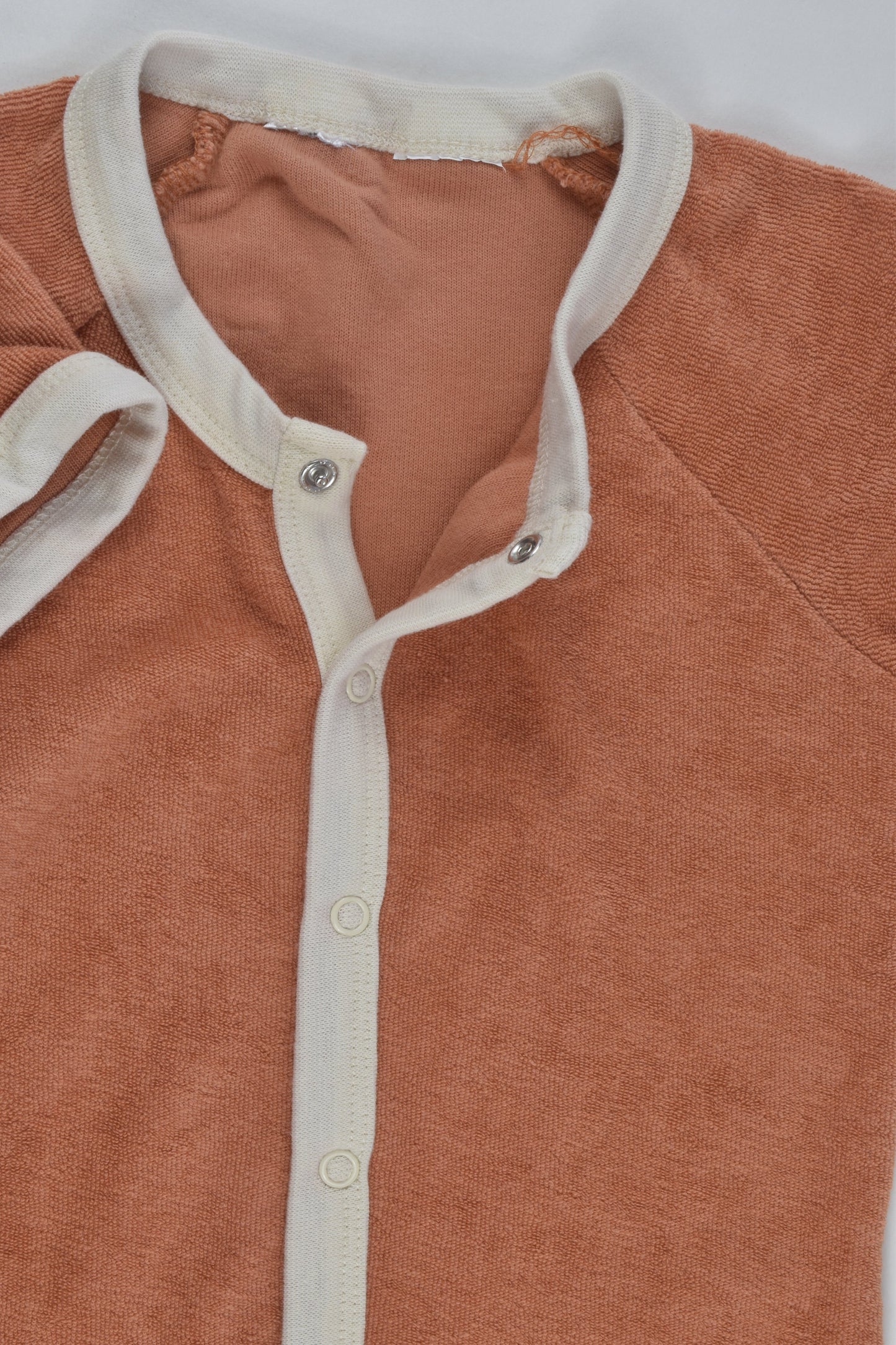 Brand Unknown Size approx 2 Retro Style Terry Romper
