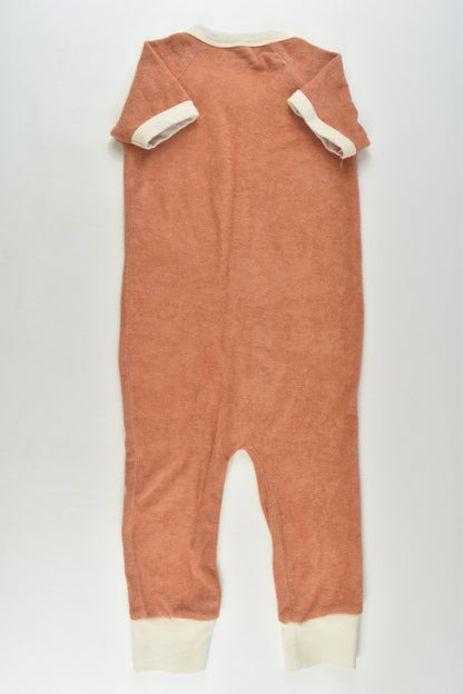 Brand Unknown Size approx 2 Retro Style Terry Romper