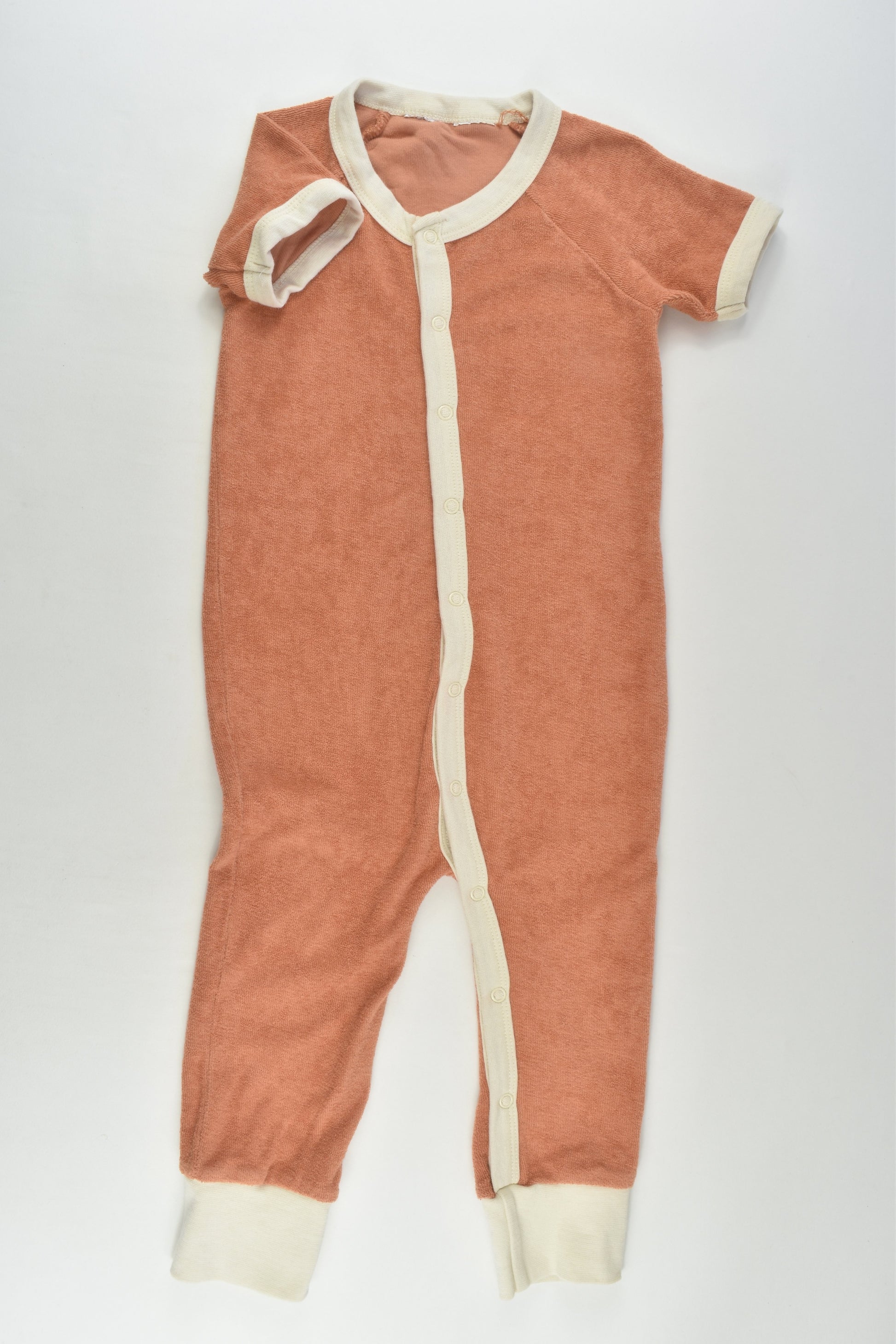 Brand Unknown Size approx 2 Retro Style Terry Romper