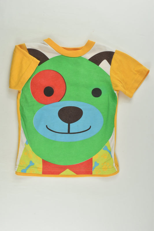 Brand Unknown Size approx 2 Vintage Dog T-shirt
