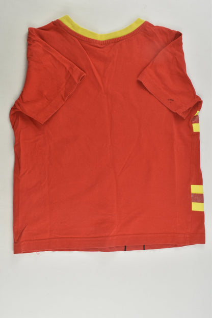 Brand Unknown Size approx 4-5 'Fire Chief' T-shirt