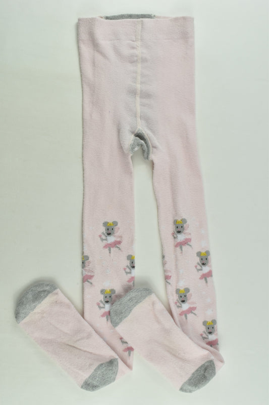 Brand Unknown Size approx 4-5 Footed Tights