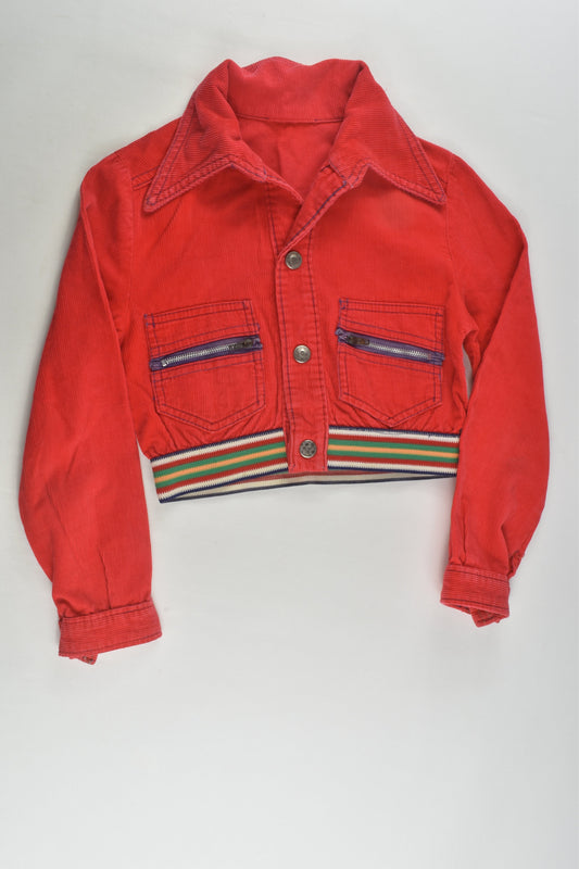 Brand Unknown Size approx 5 Vintage Cord Jacket