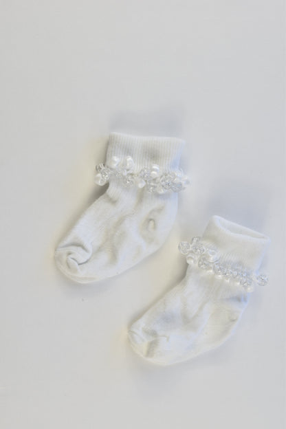 Brand Unknown Size approx 6-12 months Socks