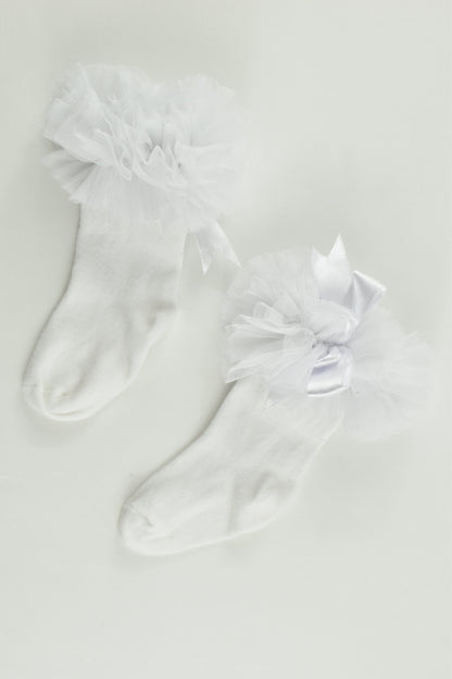 Brand Unknown Size approx 6-12 months Socks