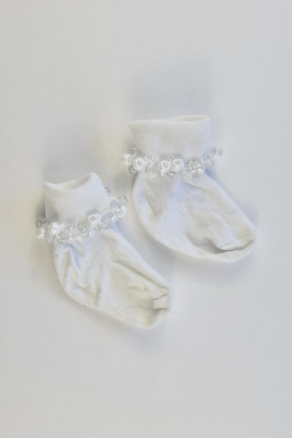 Brand Unknown Size approx 6-12 months Socks
