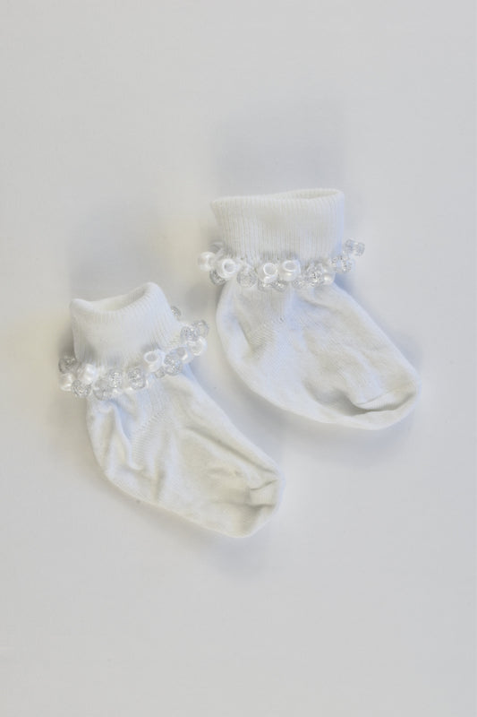 Brand Unknown Size approx 6-12 months Socks