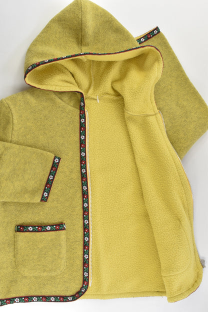 Brand Unknown Size approx 6 Hooded Fleece Jacket