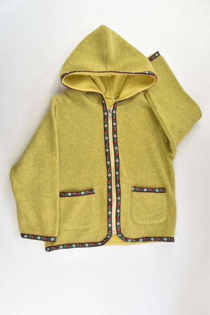 Brand Unknown Size approx 6 Hooded Fleece Jacket