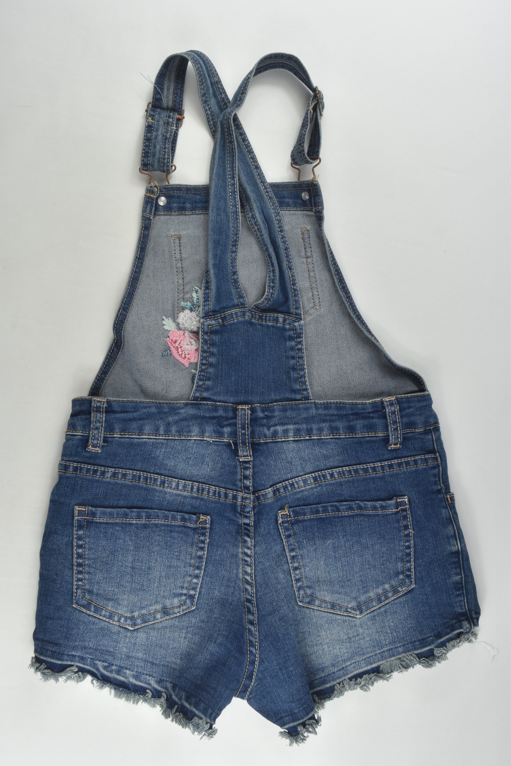 Breakers Size 12 Short Denim Overalls