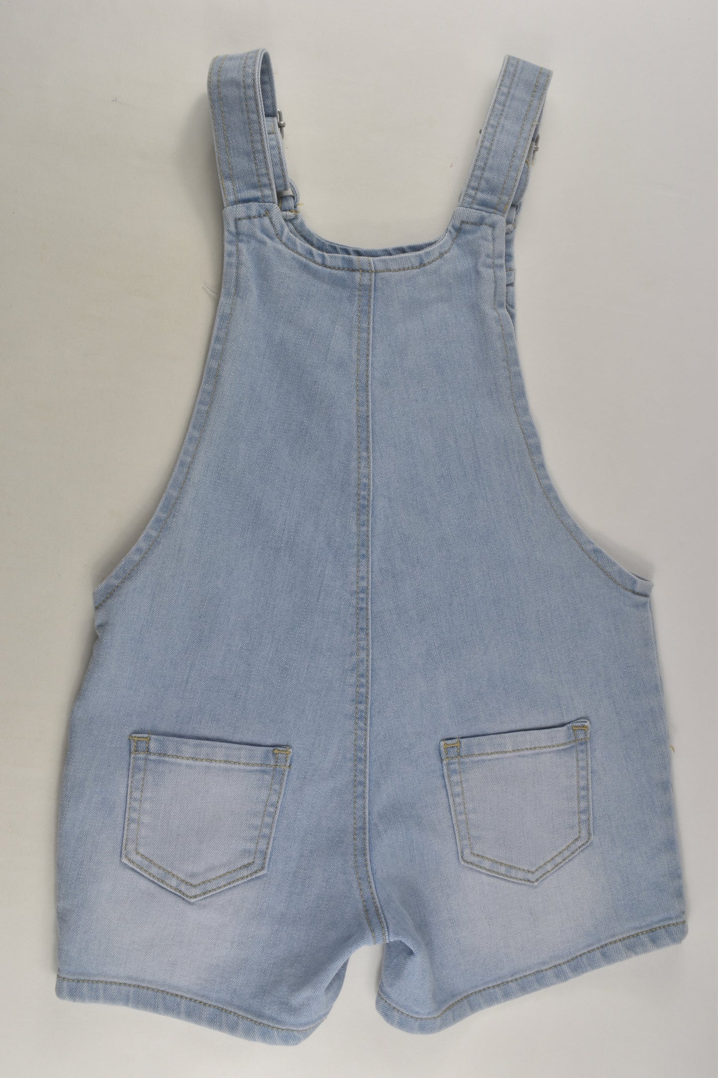Breakers Size 4 Short Denim Overalls