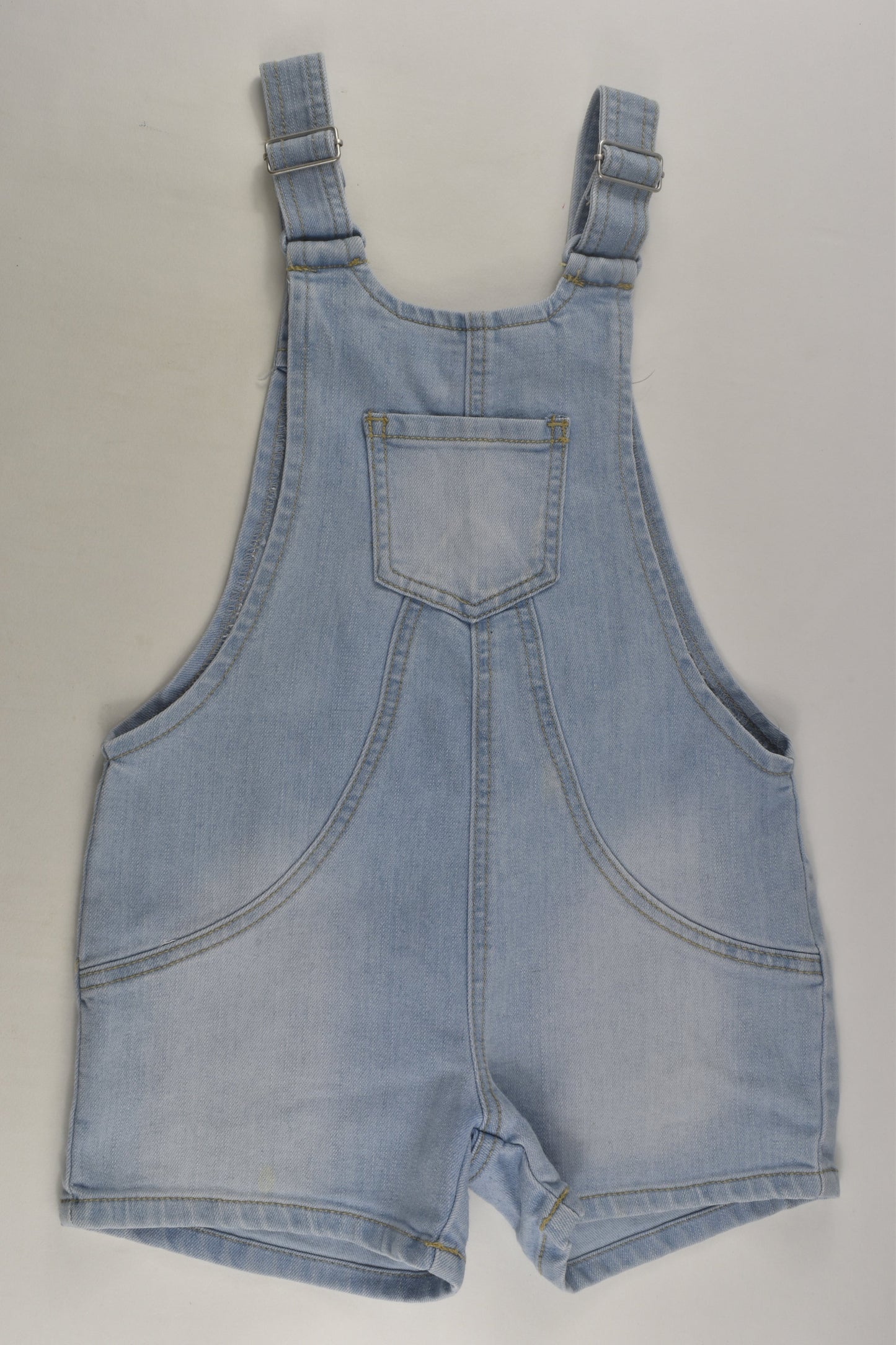 Breakers Size 4 Short Denim Overalls