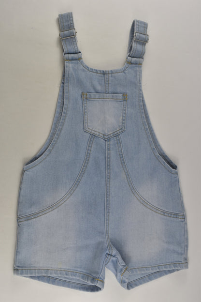 Breakers Size 4 Short Denim Overalls