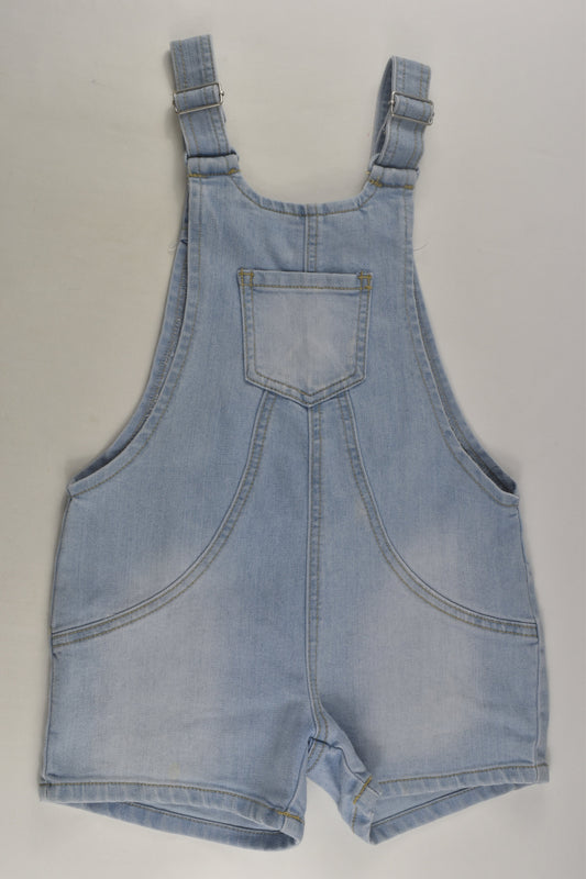 Breakers Size 4 Short Denim Overalls