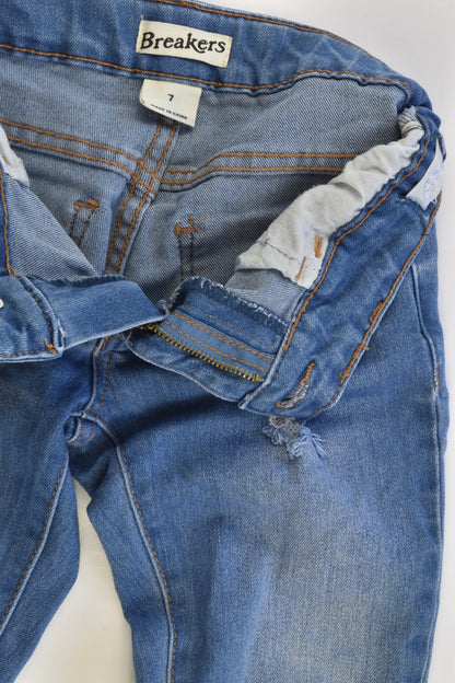Breakers Size 7 Stretchy Denim Pants