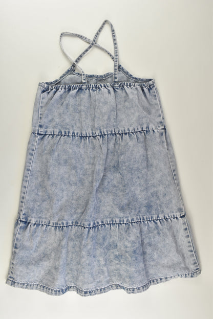 Breakers Size 8 Acid Wash Denim Dress