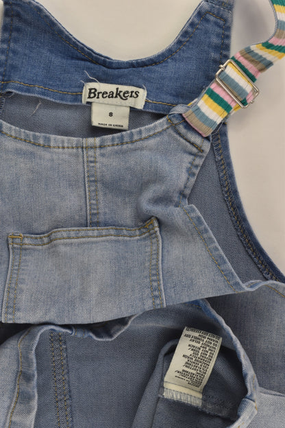 Breakers Size 8 Stretchy Denim Dress