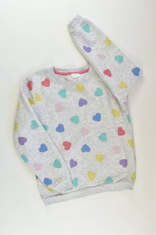 Brilliant Basics Size 6 Love Hearts Sweater