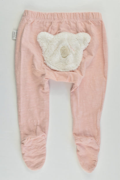 Britt (AU) Size 00 (3-6 months) Footed Pants with Koala at the Back