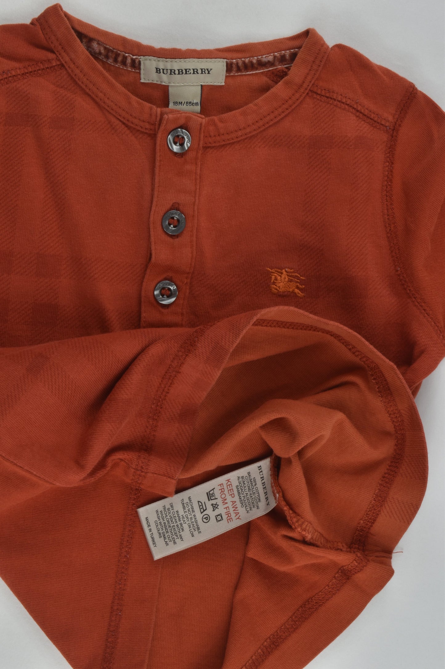 Burberry Size 1-2 (18 m, 86 cm) Top
