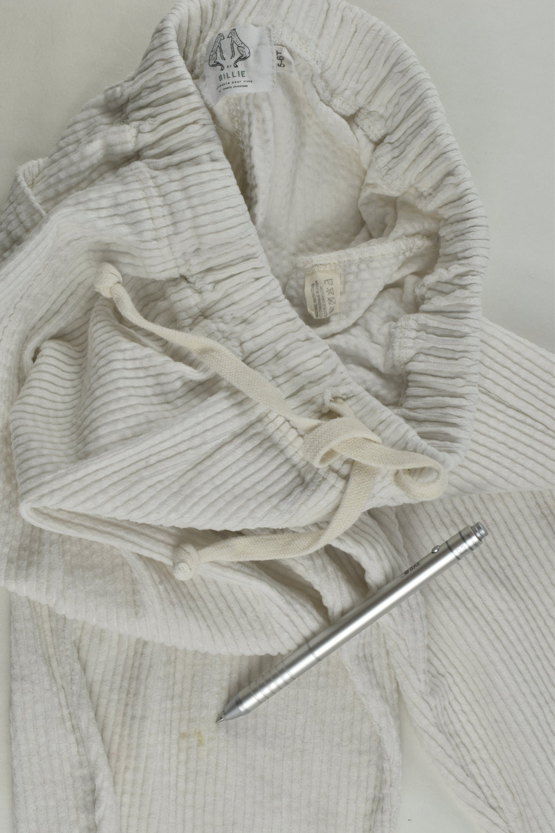 By Billie Size 5-6 Cord Pants