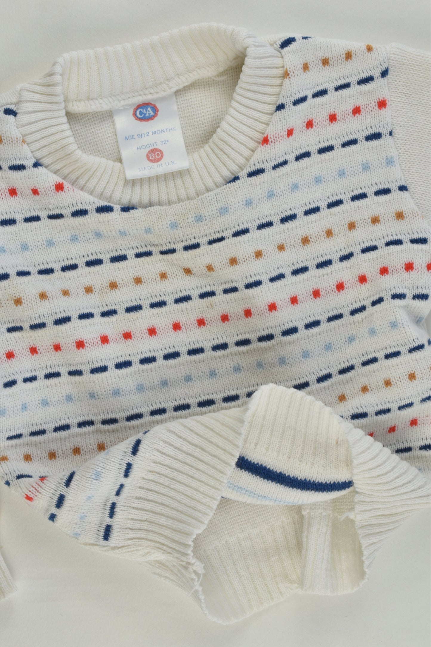 C&A Size 0 Vintage Knit Jumper