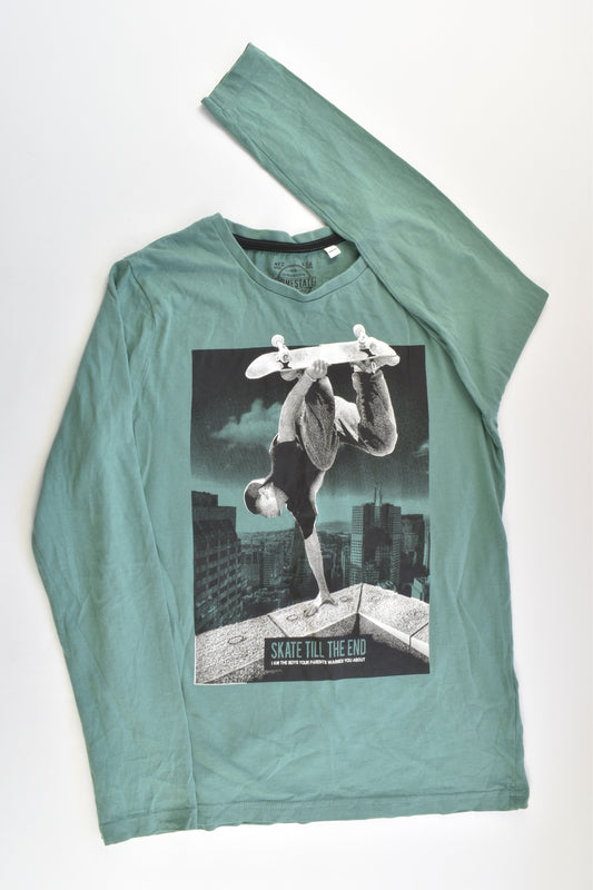 C&A Size 11-12 (146/152 cm) 'Skate Till The End' Top
