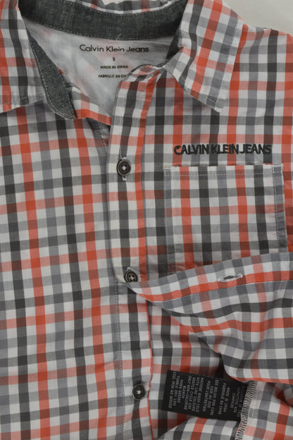 Calvin Klein Jeans Size 5 Checked Shirt