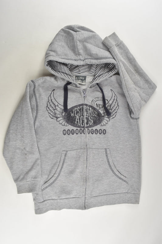 Candy Stripes Size 7 Zip Jumper