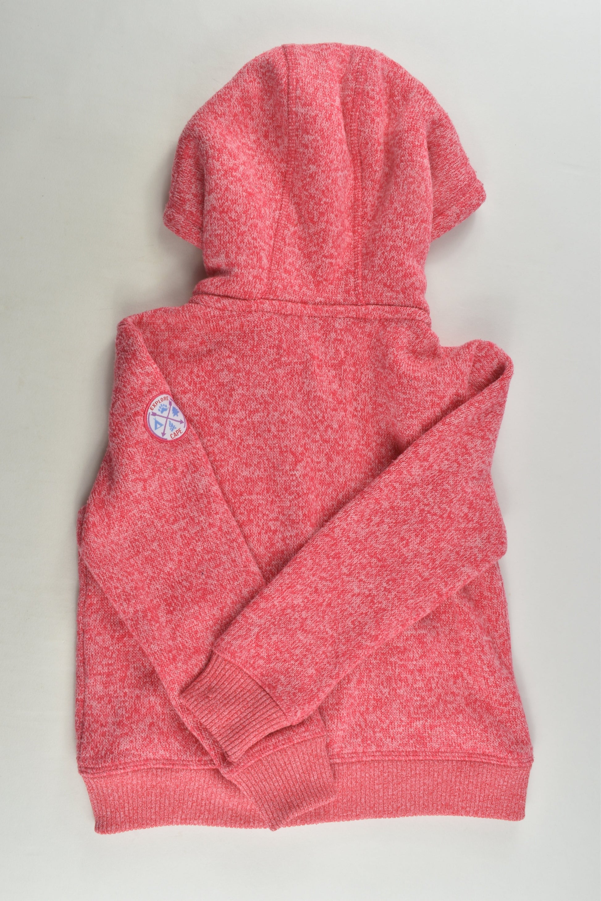 Cape Size 4 Pink Zip Jumper