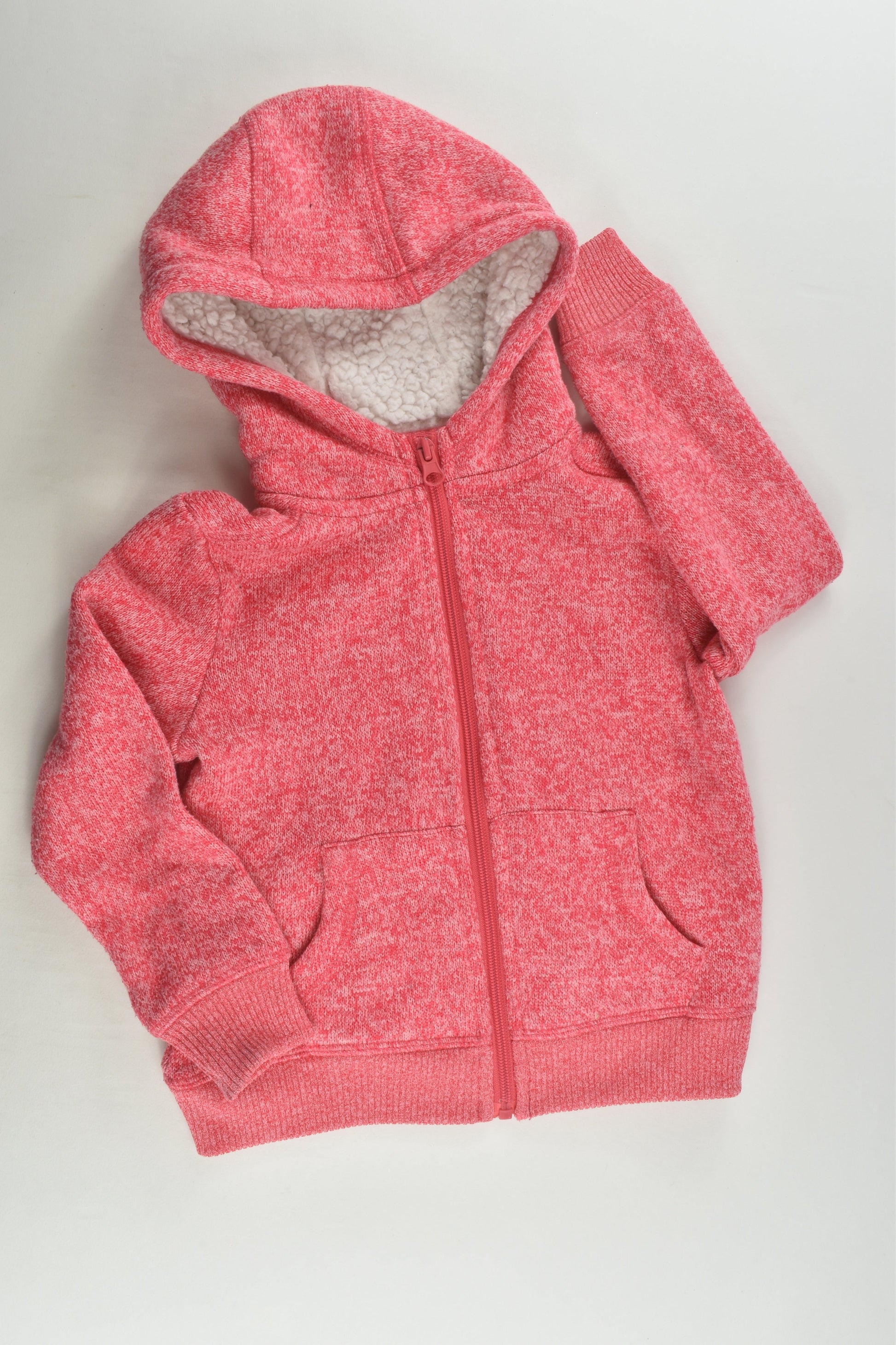 Cape Size 4 Pink Zip Jumper