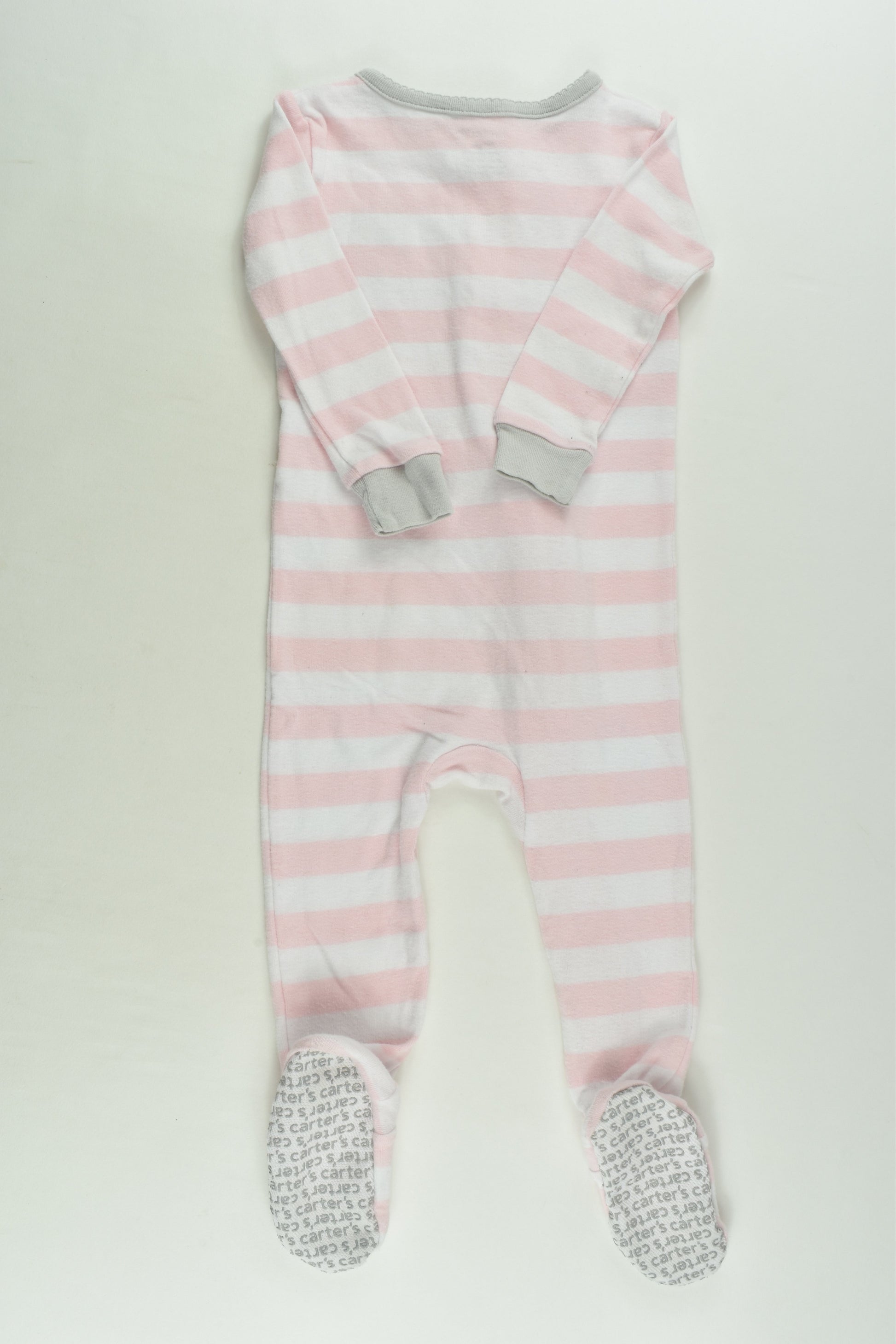 Carter's Size 0 (12 months) Rainbow Footed Romper