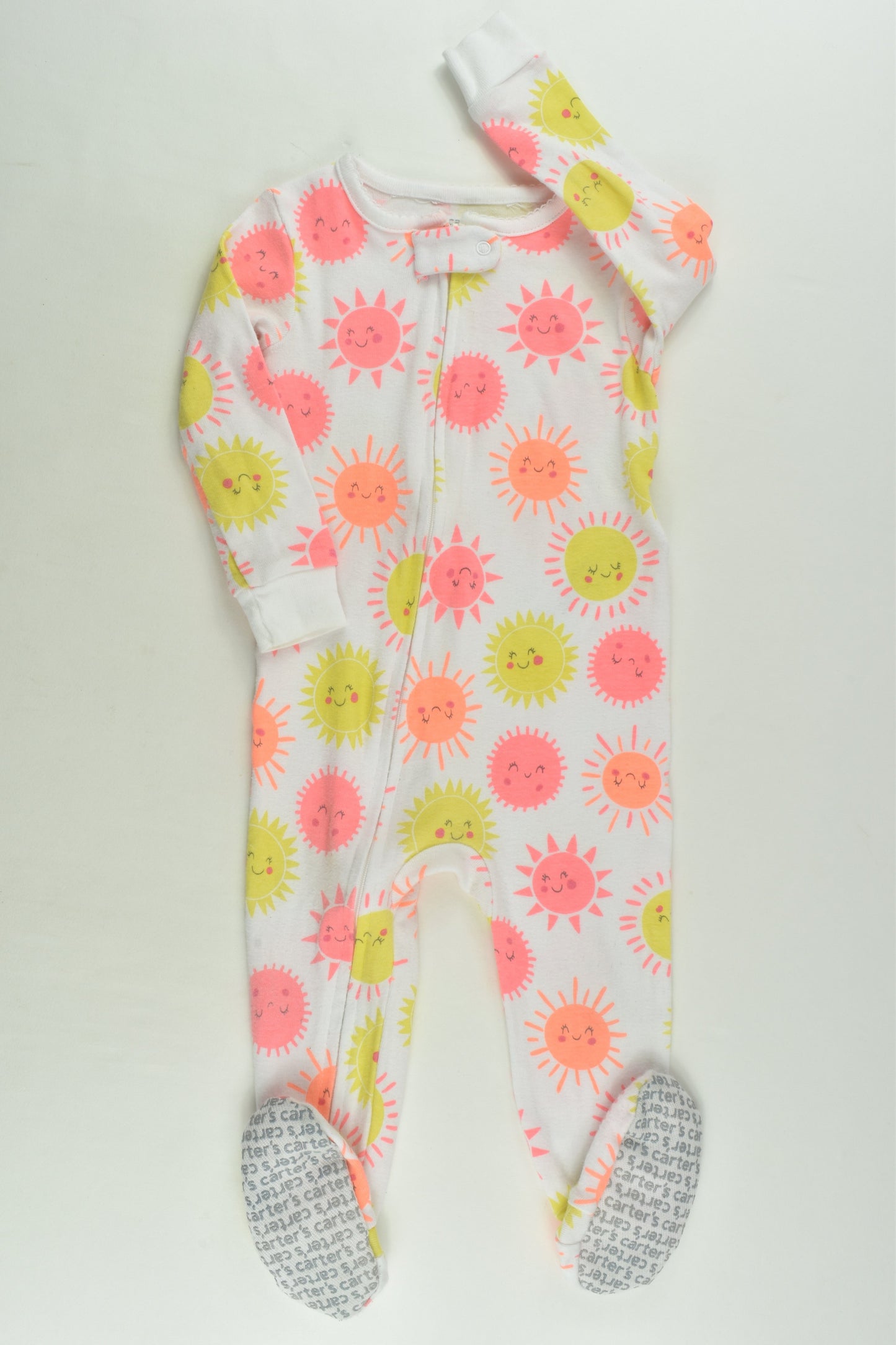 Carter's Size 0 (12 months) Sun Footed Romper