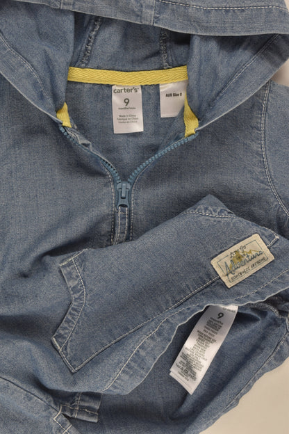 Carter's Size 0 (9 months) Denim Jumper