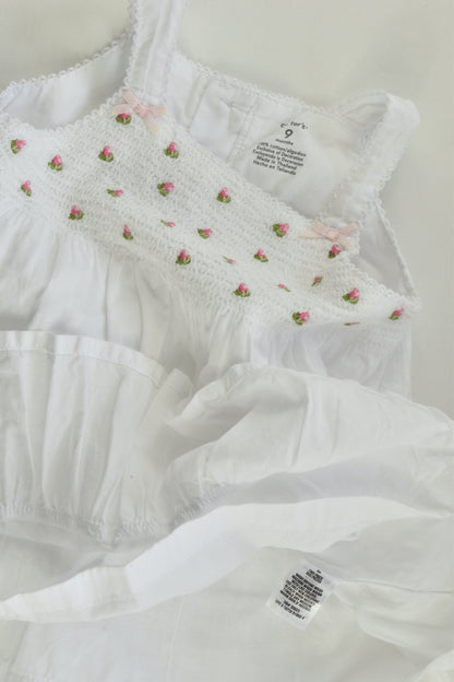 Carter's Size 0 (9 months) Lined Tunic/Dress