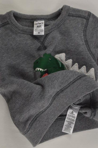 Carter's Size 00 (6 months) T-Rex Sweater