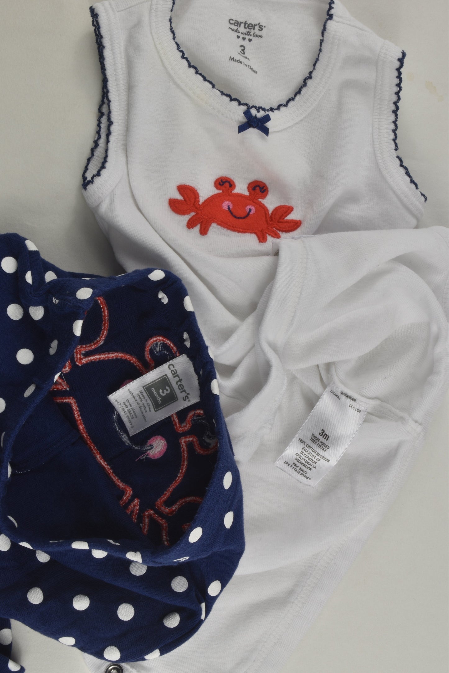 Carter's Size 000 (3 months) Outfit