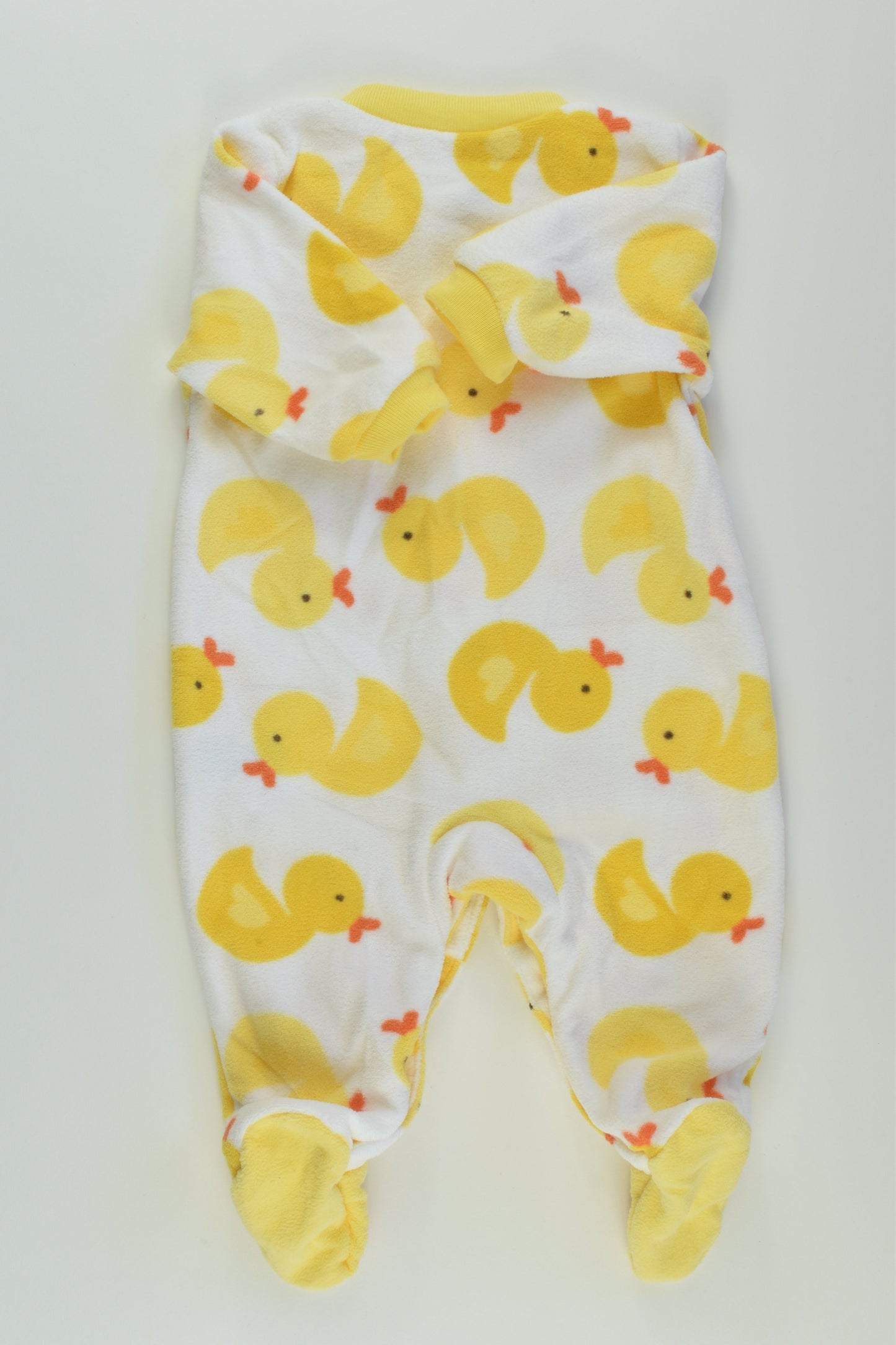 Carter's Size 0000 Duck Fleece Romper