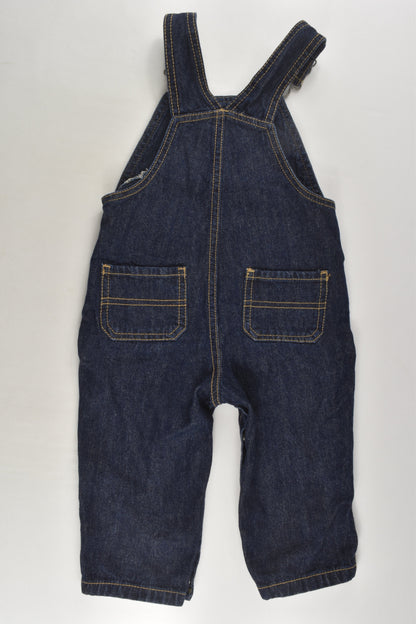 Carter's Size 1 (18 months) Denim Overalls