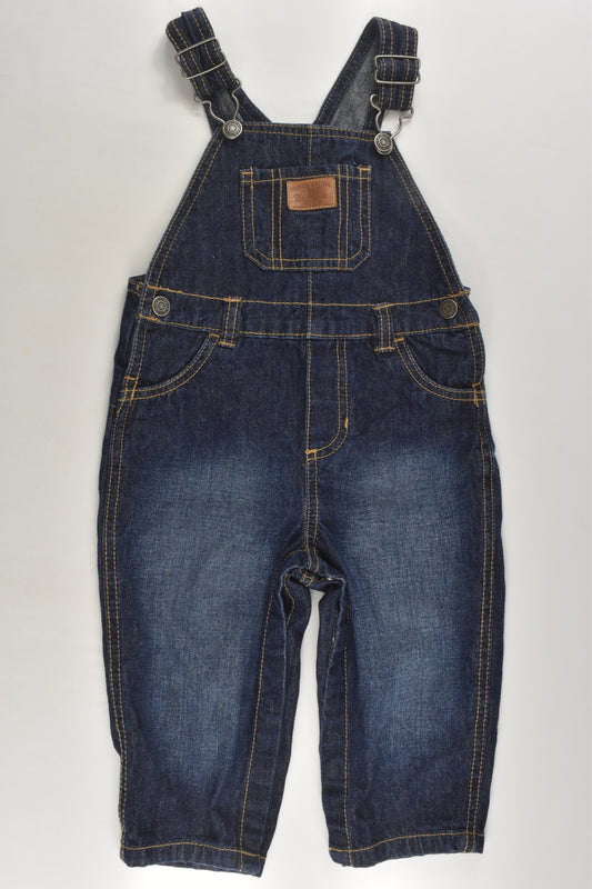 Carter's Size 1 (18 months) Denim Overalls