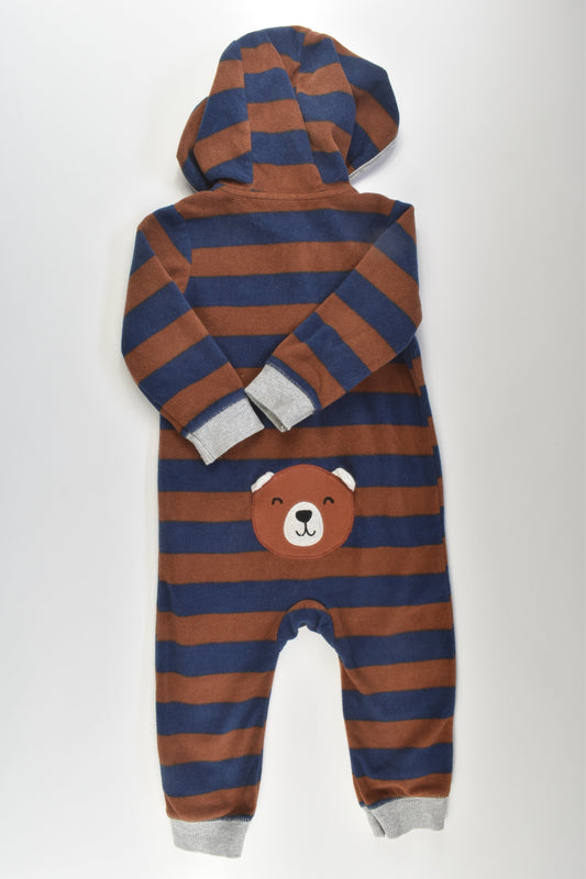 Carter's Size 1 Bear Fleece One Piece