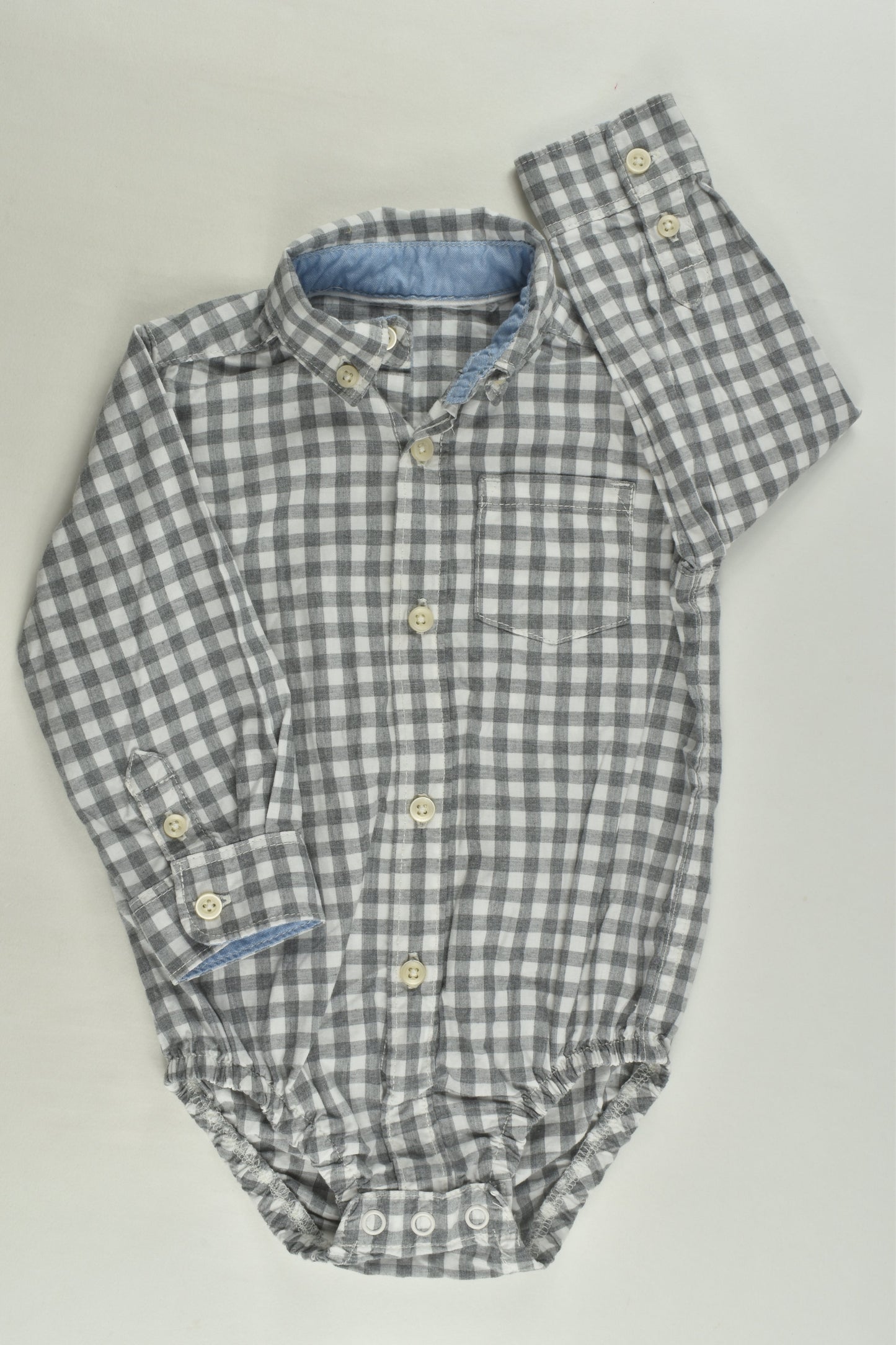 Carter's Size 1 Button Up Bodysuit
