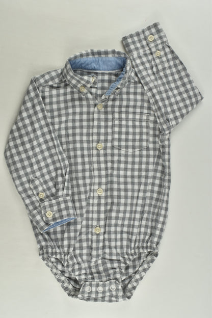 Carter's Size 1 Button Up Bodysuit
