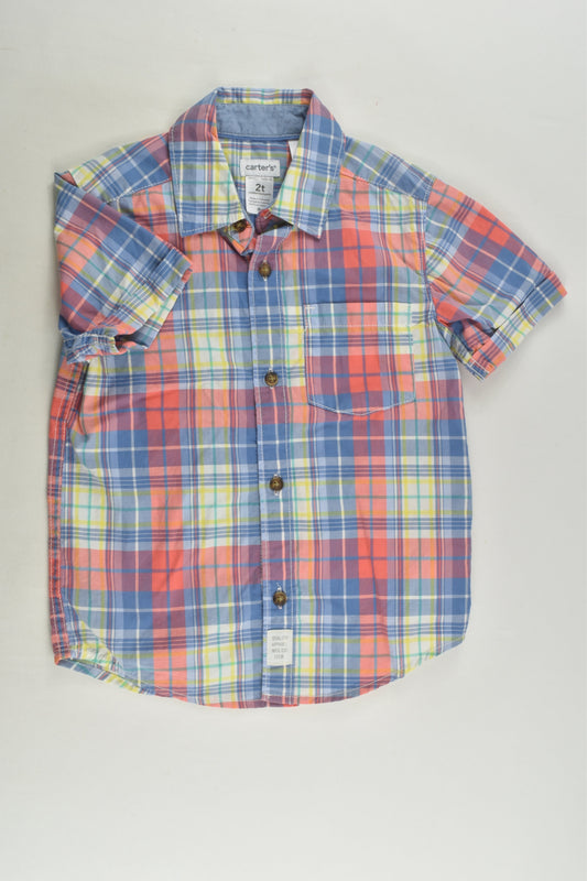 Carter's Size 2 Checked Shirt