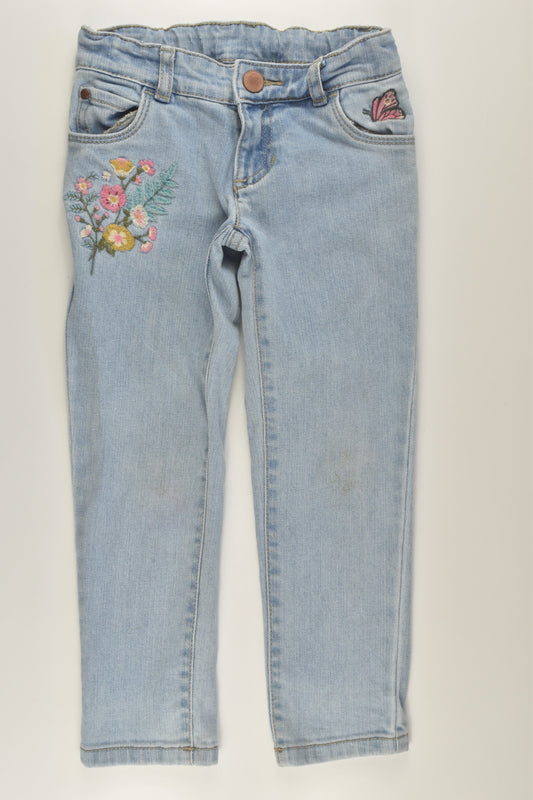 Carter's Size 4 Embroidery Denim Pants