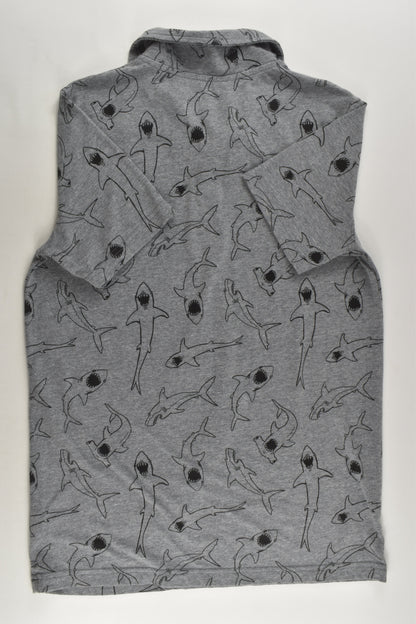 Cat & Jack Size 12-14 Shark Polo Shirt