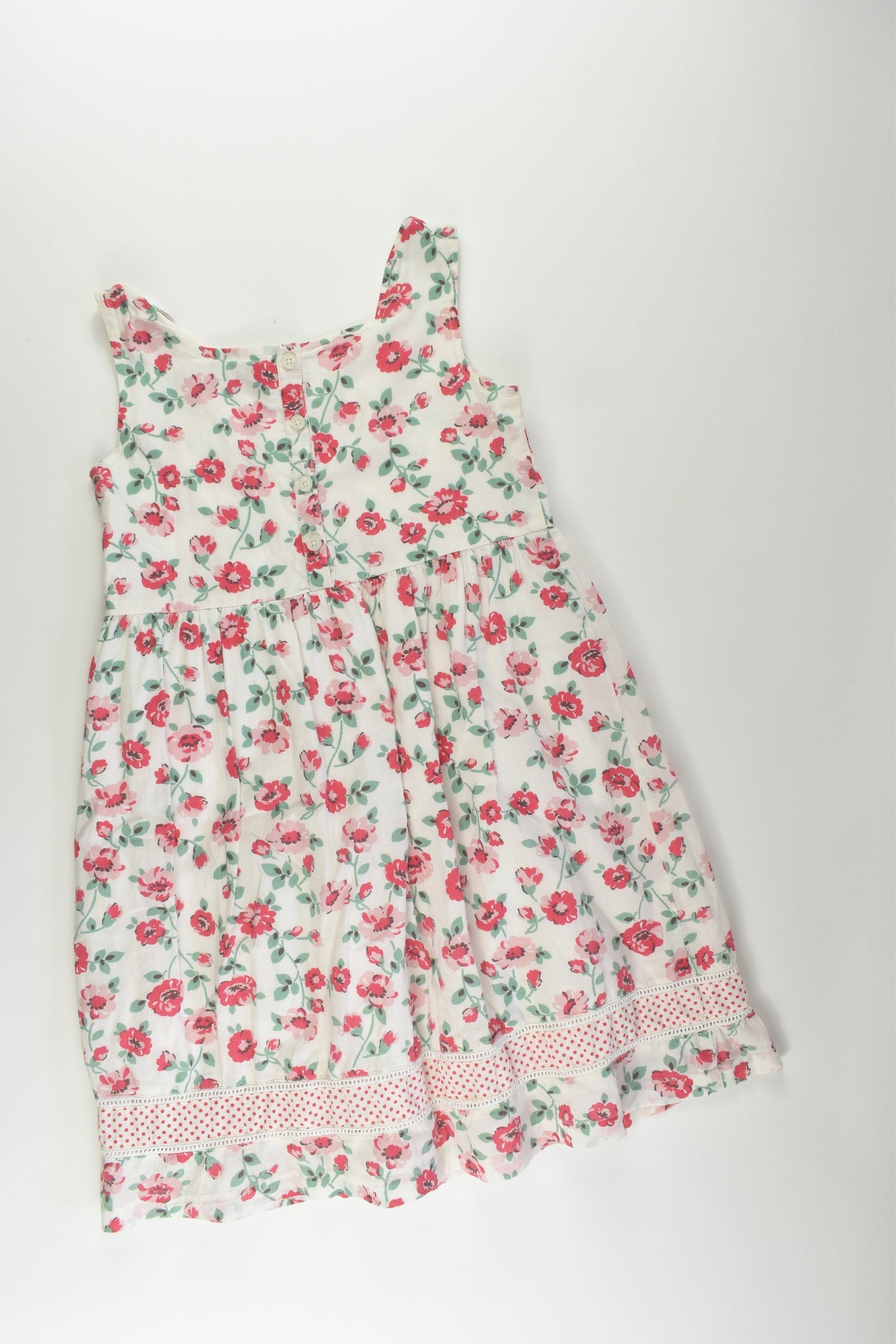 Cath Kids London Size 5-6 Lined Floral Dress