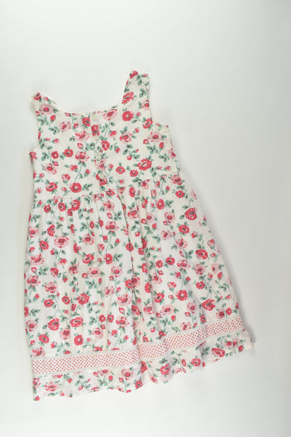 Cath Kids London Size 5-6 Lined Floral Dress
