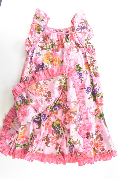 Catimini (France) Size 10 (134 cm) Floral Dress